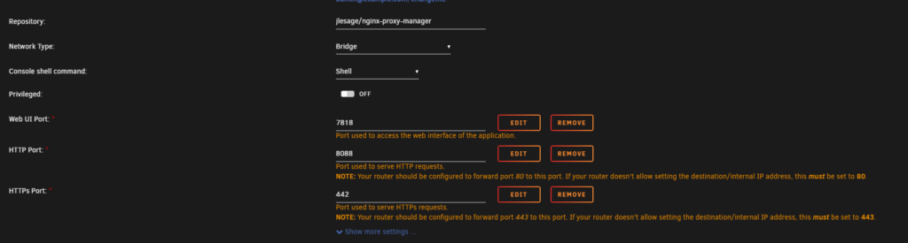 Nginx Proxy Manager - установка SSL и прокси на unRAID 6.8.3 3
